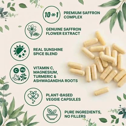 Saffron Enhanced Formula Supplement