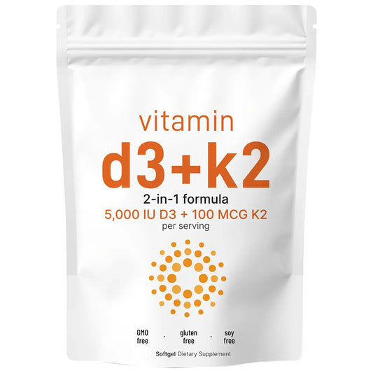 Vitamin D3 + K2 Softgels