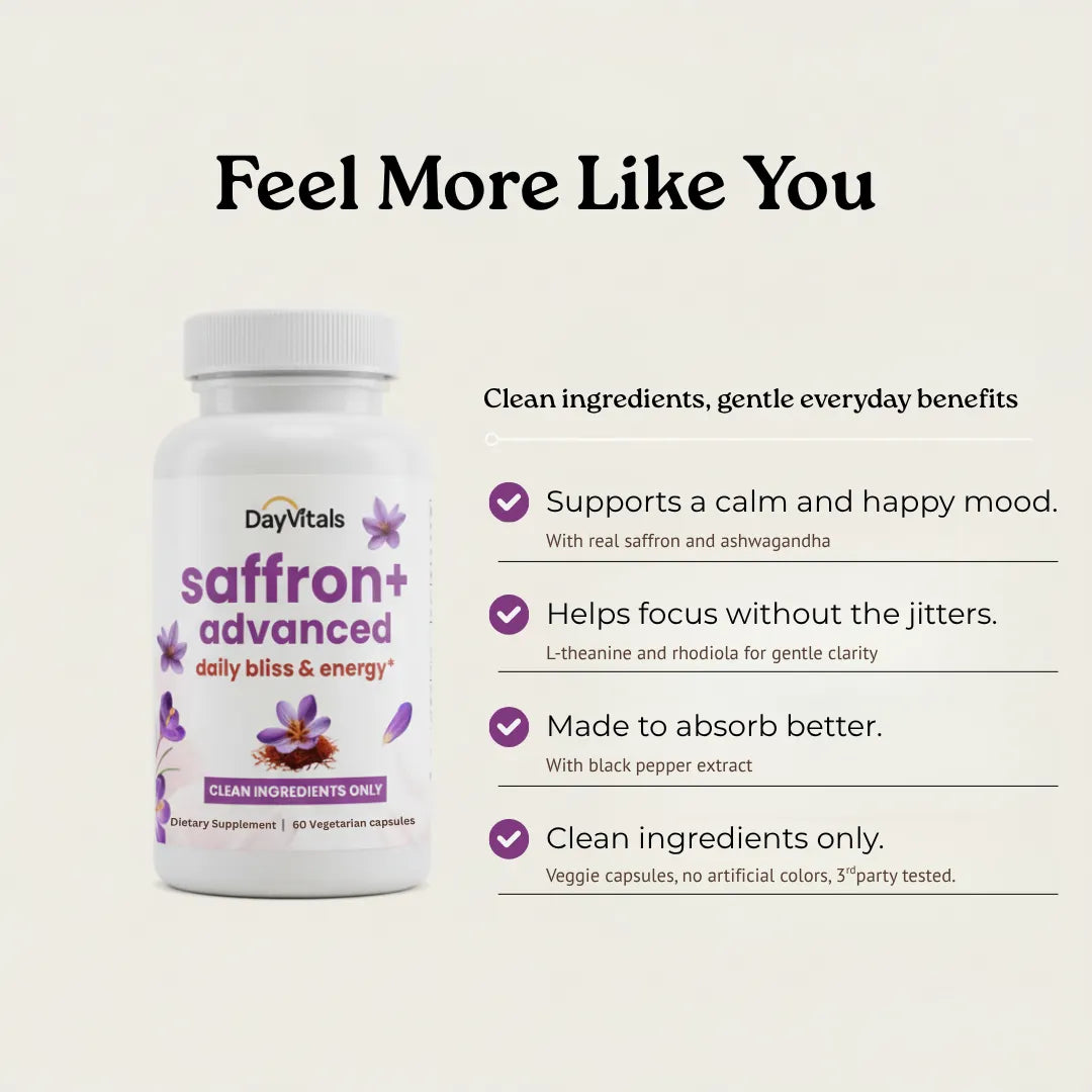 Saffron Enhanced Formula Supplement