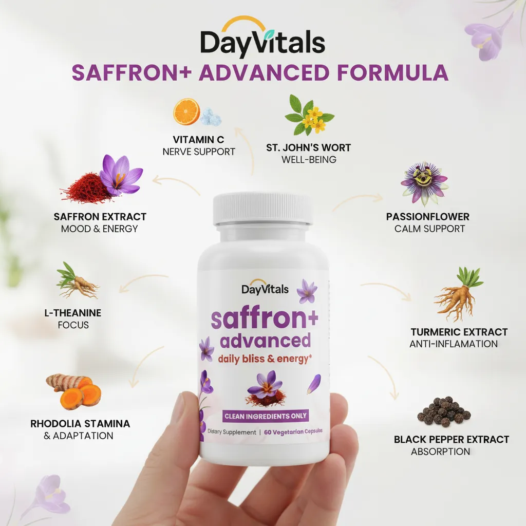 Saffron Enhanced Formula Supplement